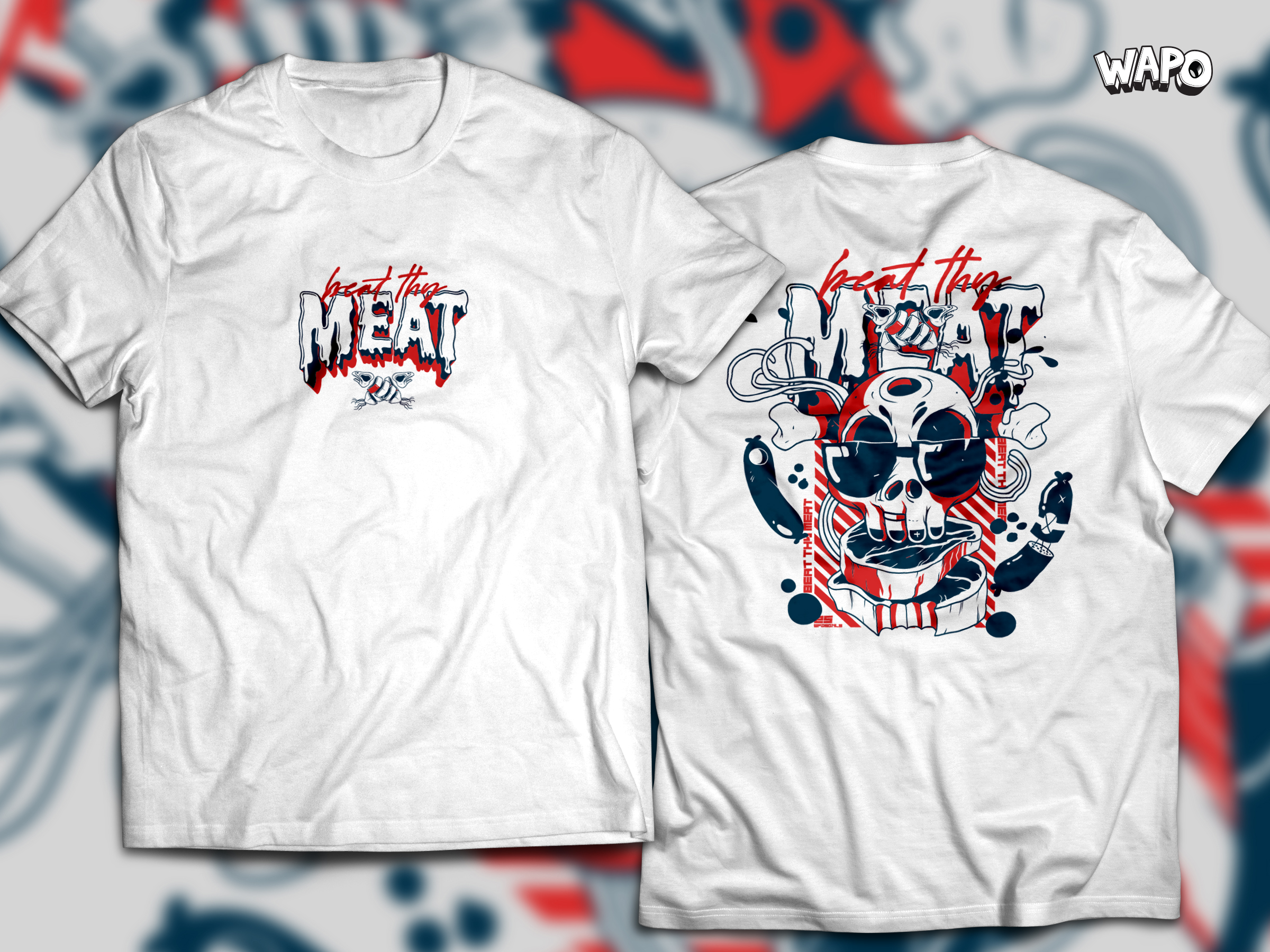 T-Shirt MockUp_BEAT THY MEAT