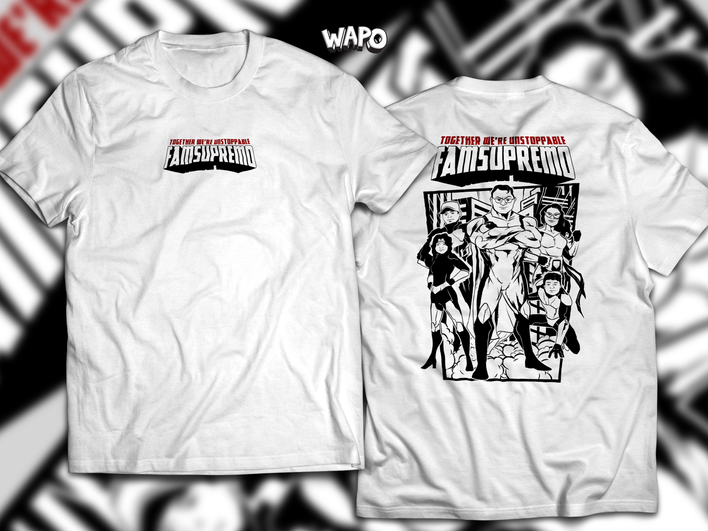 T-Shirt MockUp_FAMSUPREMO