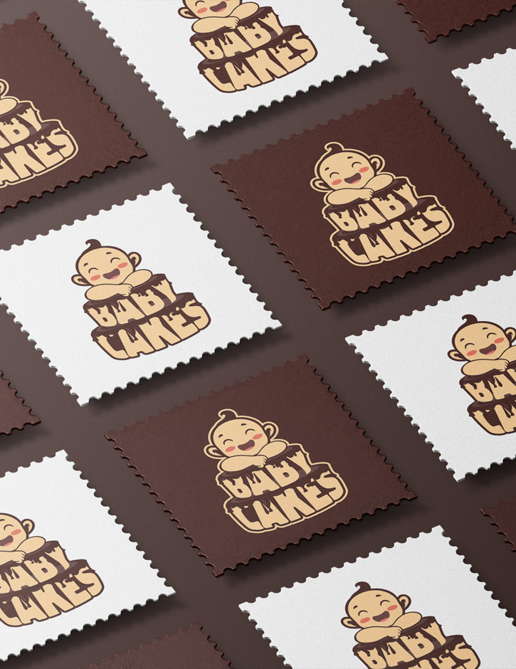 baby cakes logo showcase